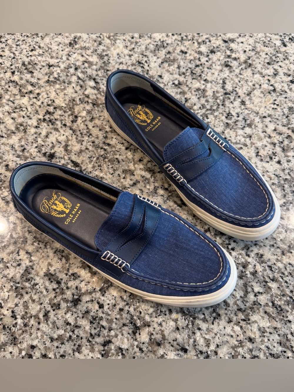 Cole Haan Pinch LTE Weekender Navy Blue Loafer